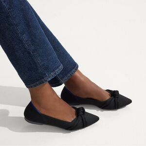 Rothy’s The Knot Point ll Black Flats